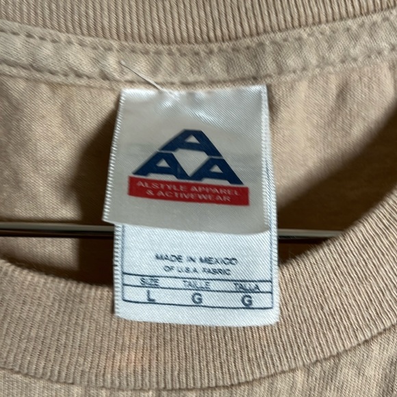 Jimi Hendrix Vintage Guitar Music Photo Portrait Beige Large T-Shirt - Picture 3 of 4